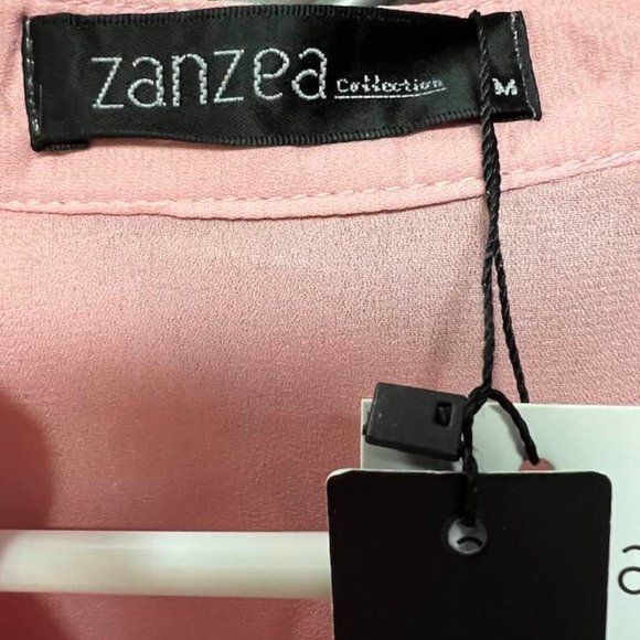 Pink Medium Work Shirt or Casual Top by Zanzea - Picture 2 of 10